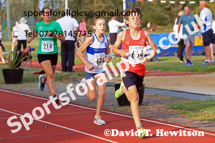 800 metres, 2025 NEGP No 6 Monkton, Wednesday, August 13th.  Photo: David T. Hewitson/Sports for All Pics